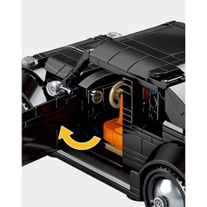 لگو تکنیک ماشین کلاسیک مدل Technics Classic Das Auto Kevers Auto Moc Bouwsteen Monteren_اسباب بازی